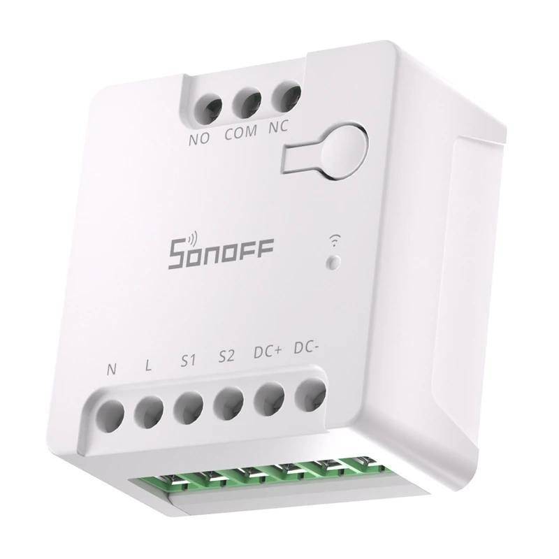 Sonoff MINI-D Smart Switch, Matter Schaltaktor, potentialfreier Kontakt, 12-48V, WiFi