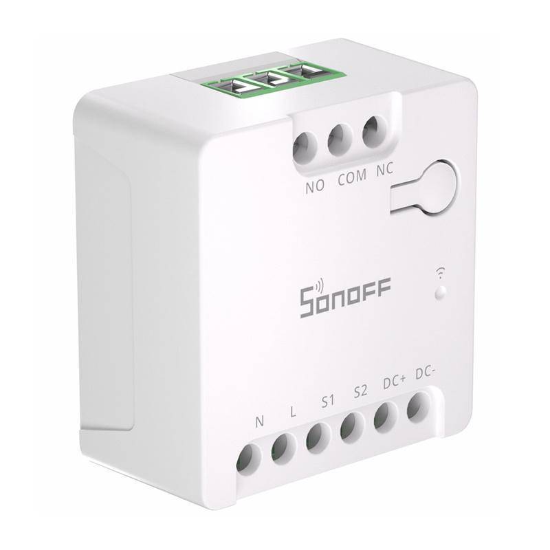 Sonoff MINI-D Smart Switch, Matter Schaltaktor, potentialfreier Kontakt, 12-48V, WiFi