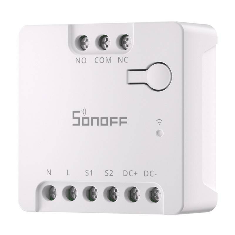Sonoff MINI-D Smart Switch, Matter Schaltaktor, potentialfreier Kontakt, 12-48V, WiFi