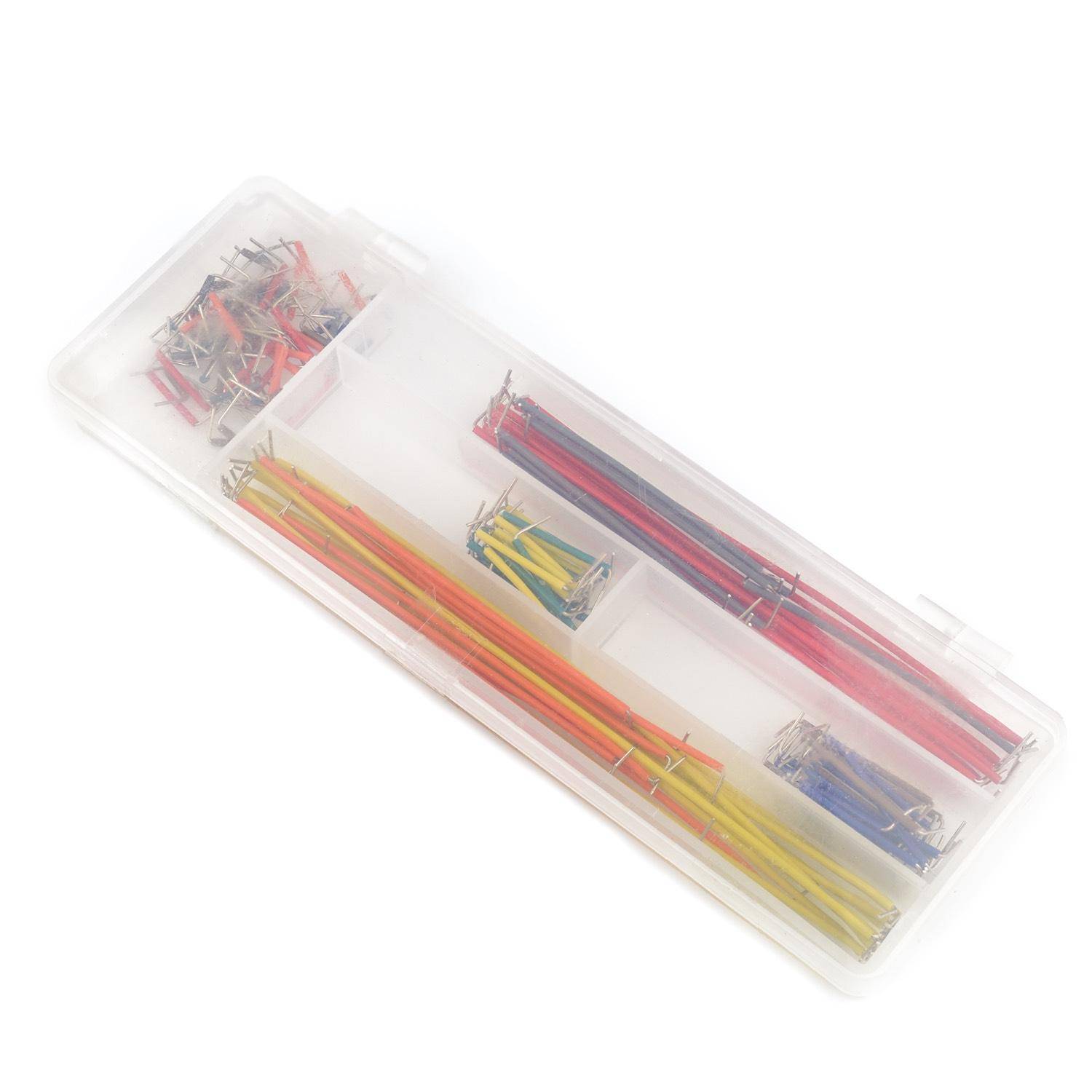 Jumper Box / Set mit 140 Jumpern in 14 Längen für Breadboards