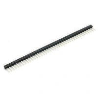 Stiftleiste, 1x 40-polig, RM 2,54, gerade Stiftleiste, 1x 40-polig, RM 2,54, gerade
