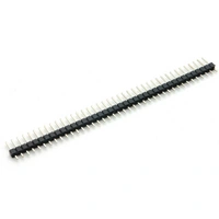 Stiftleiste, 1x 40-polig, RM 2,54, gerade Stiftleiste, 1x 40-polig, RM 2,54, gerade