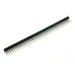 Stiftleiste, 1x 40-polig, RM 2,54, gewinkelt Stiftleiste, 1x 40-polig, RM 2,54, gewinkelt