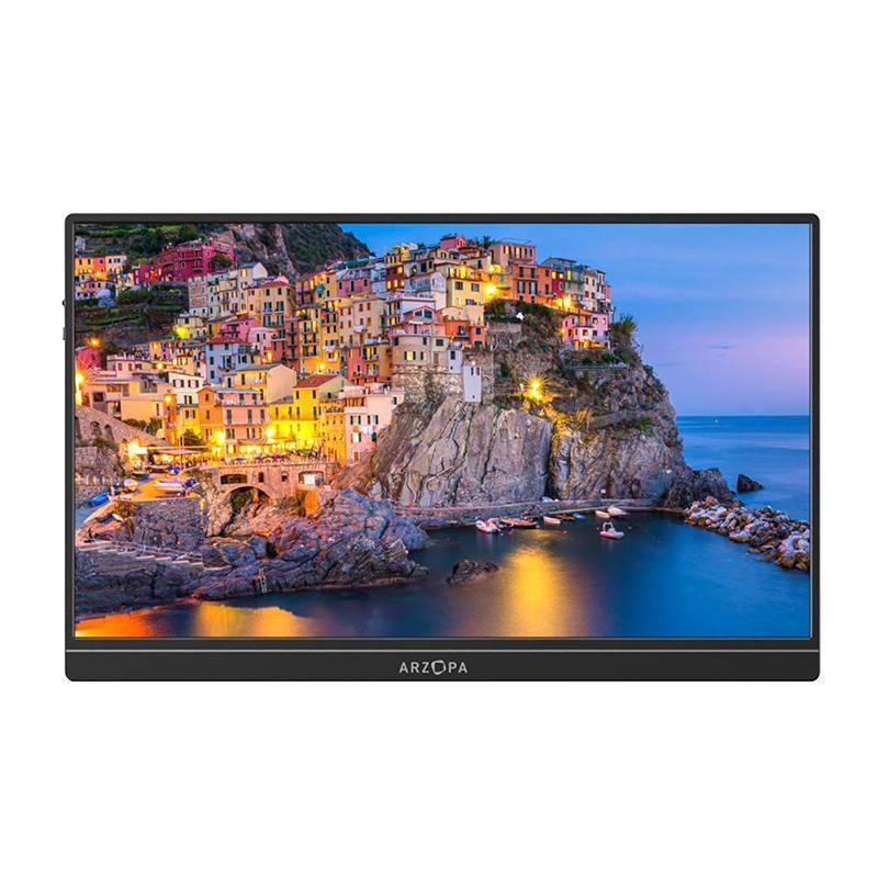 Arzopa S1 Table, 15,6" Portabler Monitor, 1920x1080, 60Hz, IPS, HDR, mini HDMI + USB-C