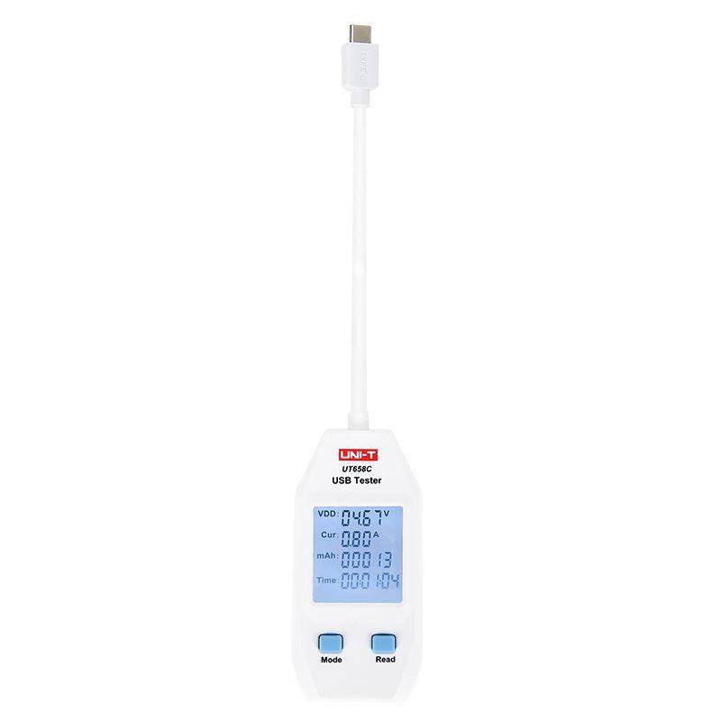 UNI-T, UT658C, USB-Tester, mit Kabel, USB-C