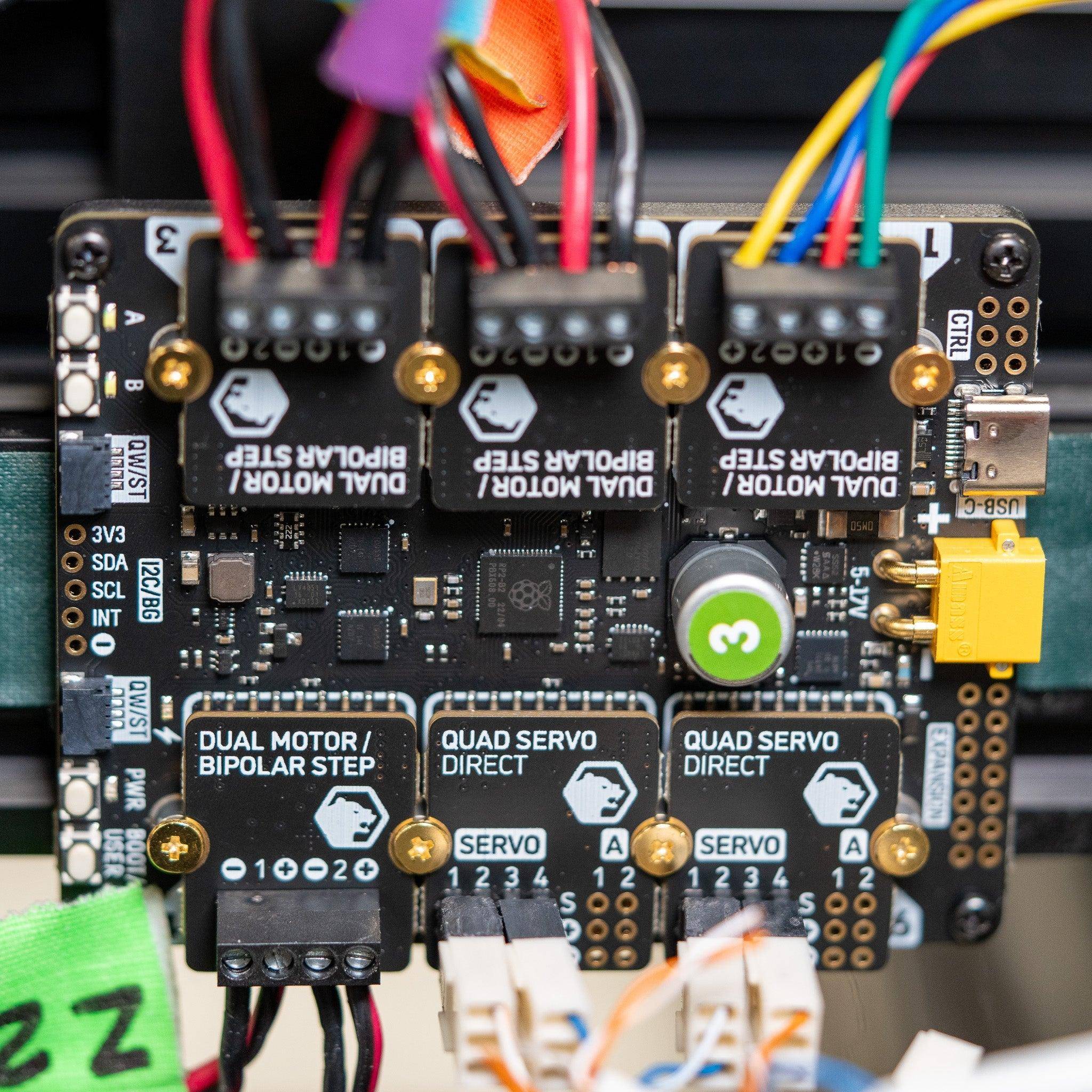 Pimoroni Yukon, Make Anything KIt, RP2040-basiert mit 6 Modulen