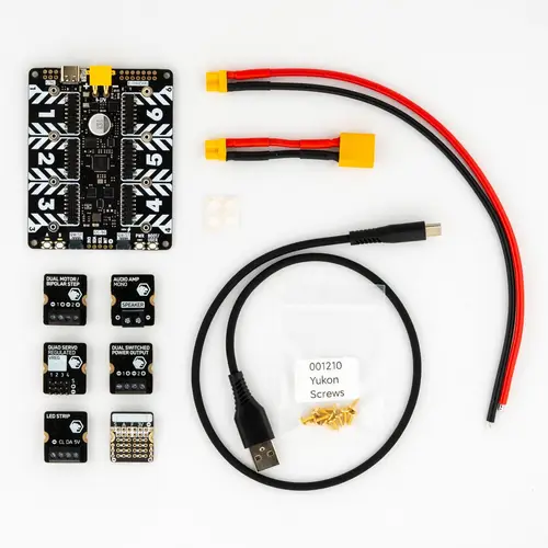 Pimoroni Yukon Nur Host, RP2040, 16MB Flash, XT30 15A, USB-C, MicroPython Pimoroni Yukon Nur Host, RP2040, 16MB Flash, XT30 15A, USB-C, MicroPython