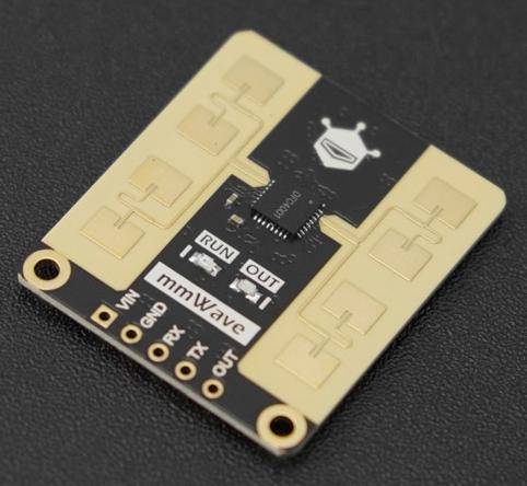 DFRobot mmWave-C4001, 24GHz Präsenz- und Bewegungserkennungs-Sensor, 3.3/5V, 25m Reichweite, FMCW