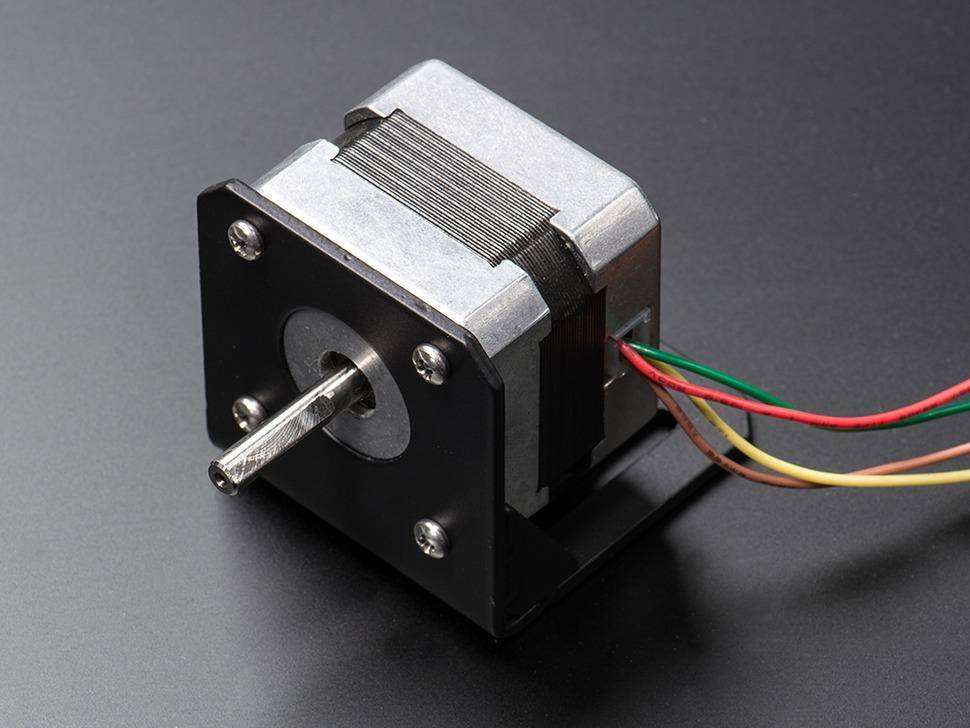 Adafruit NEMA-17, Schrittmotorhalterung, 31mm Lochabstand, Stahl, 3mm Dicke