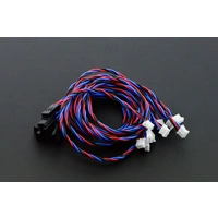 DFRobot Gravity Analoge Sensorskabel, bis 50V / 1A, Servo-Stecker GND/PWR, 3Pin JST, 10er Pack, 30cm DFRobot Gravity Analoge Sensorskabel, bis 50V / 1A, Servo-Stecker GND/PWR, 3Pin JST, 10er Pack, 30cm