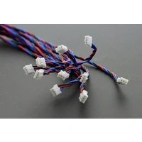 DFRobot Gravity Analoge Sensorskabel, bis 50V / 1A, Servo-Stecker GND/PWR, 3Pin JST, 10er Pack, 30cm DFRobot Gravity Analoge Sensorskabel, bis 50V / 1A, Servo-Stecker GND/PWR, 3Pin JST, 10er Pack, 30cm