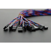 DFRobot Gravity Analoge Sensorskabel, bis 50V / 1A, Servo-Stecker GND/PWR, 3Pin JST, 10er Pack, 30cm DFRobot Gravity Analoge Sensorskabel, bis 50V / 1A, Servo-Stecker GND/PWR, 3Pin JST, 10er Pack, 30cm