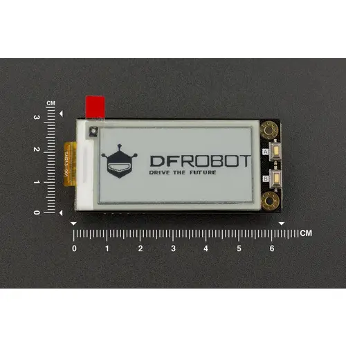DFRobot 2.13 e-Ink Display Modul, 250x122 Auflösung, SPI, 26,4mW, 3,3V DFRobot 2.13 e-Ink Display Modul, 250x122 Auflösung, SPI, 26,4mW, 3,3V
