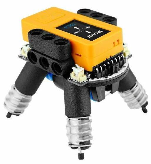 M5Stack BugC2 mit M5StickC PLUS2, programmierbare Roboterbasis, L9110S Motoren, 700mAh Akku, RGB LED