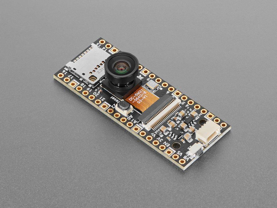 Adafruit PiCowbell OV5640 Kamera, 5MP, RP2040, Autofokus, I2C, PIO, 160 Grad Linse