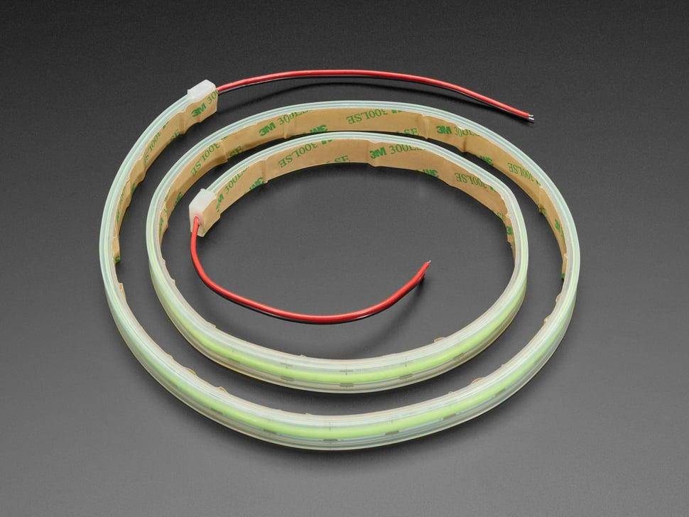 Adafruit CQA240327P, Flexibler LED Strip Grün 480 LEDs/m, max 800mA, 9-12V, 1m