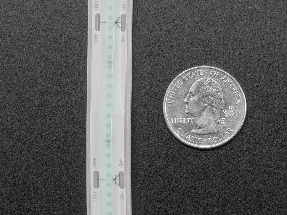 Adafruit Flexibler LED-Streifen Blau, transluzentes Silikon, 480 LEDs, 1 Meter, 9-12V