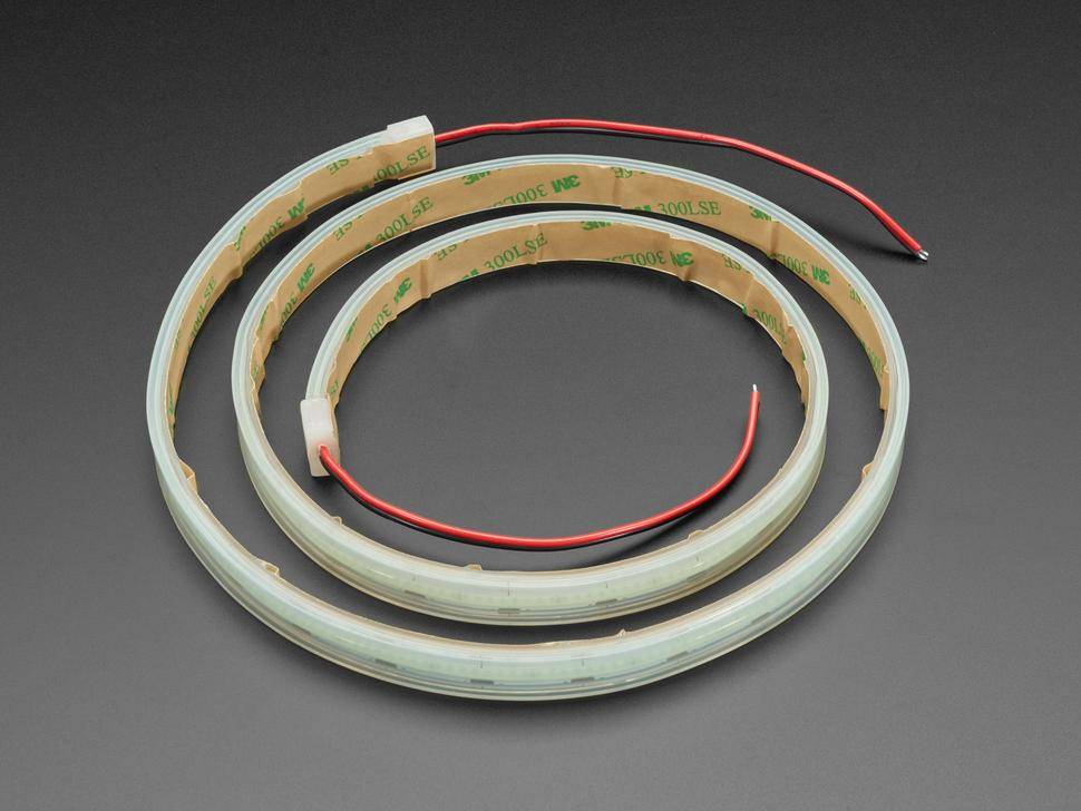 Adafruit Flexibler LED-Streifen Blau, transluzentes Silikon, 480 LEDs, 1 Meter, 9-12V