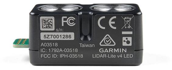 Garmin LIDAR-Lite v4 LED Entfernungsmesssensor, 5-10m Reichweite, I2C/ANT-Schnittstelle, 4.75-5.25V