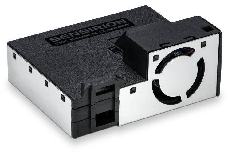 Sensirion SEN54, Feinstaub PM1.0-PM10, VOC Index 0-500, 0-90%RH, -10-50°C, I2C, 4.5V