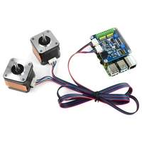 Waveshare Stepper Motor HAT, 2x DRV8825, 1/32 Mikroschritte, Raspberry Pi / Jetson Nano kompatibel Waveshare Stepper Motor HAT, 2x DRV8825, 1/32 Mikroschritte, Raspberry Pi / Jetson Nano kompatibel