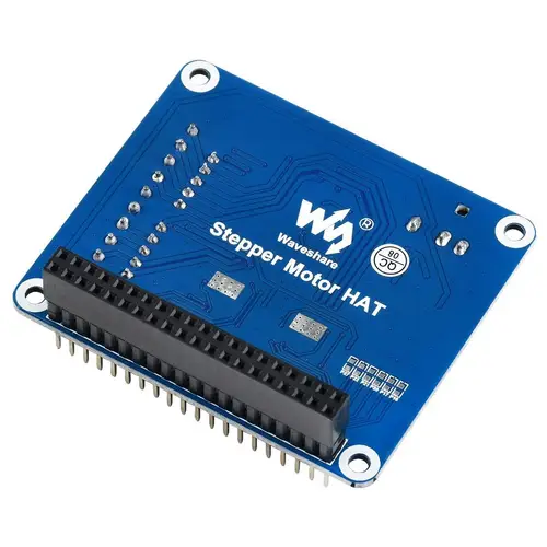 Waveshare Stepper Motor HAT, 2x DRV8825, 1/32 Mikroschritte, Raspberry Pi / Jetson Nano kompatibel Waveshare Stepper Motor HAT, 2x DRV8825, 1/32 Mikroschritte, Raspberry Pi / Jetson Nano kompatibel