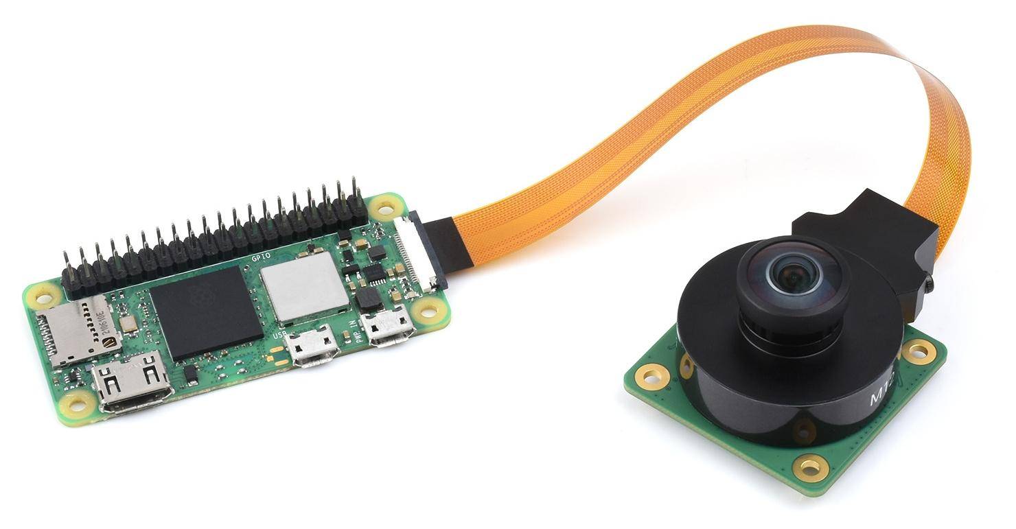 Waveshare WS1842714 Objektiv, 2.72mm, 14MP, Blende F2.5, für Raspberry Pi HQ Kamera M12, 184.6 FOV