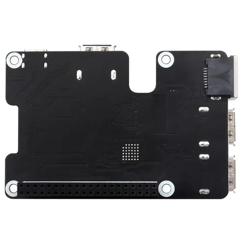 Waveshare PCIe zu Gigabit Ethernet und USB 3.2 Gen1 HAT, 3x USB 3.2, Plug&Play, für Raspberry Pi 5 Waveshare PCIe zu Gigabit Ethernet und USB 3.2 Gen1 HAT, 3x USB 3.2, Plug&Play, für Raspberry Pi 5