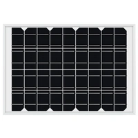 Waveshare Polysilizium Solarpanel 18V 10W, 36 Zellen, 340x232x17 mm, >20 Umwandlungseffizienz, IP67 Waveshare Polysilizium Solarpanel 18V 10W, 36 Zellen, 340x232x17 mm, >20 Umwandlungseffizienz, IP67