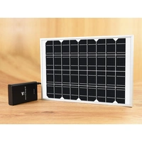Waveshare Polysilizium Solarpanel 18V 10W, 36 Zellen, 340x232x17 mm, >20 Umwandlungseffizienz, IP67 Waveshare Polysilizium Solarpanel 18V 10W, 36 Zellen, 340x232x17 mm, >20 Umwandlungseffizienz, IP67