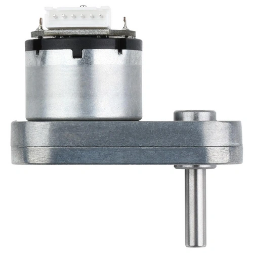 Waveshare L-förmiger Permanentmagnet-DC-Getriebemotor, magnetischer Hall-Encoder, 240 U/min, 12V Waveshare L-förmiger Permanentmagnet-DC-Getriebemotor, magnetischer Hall-Encoder, 240 U/min, 12V