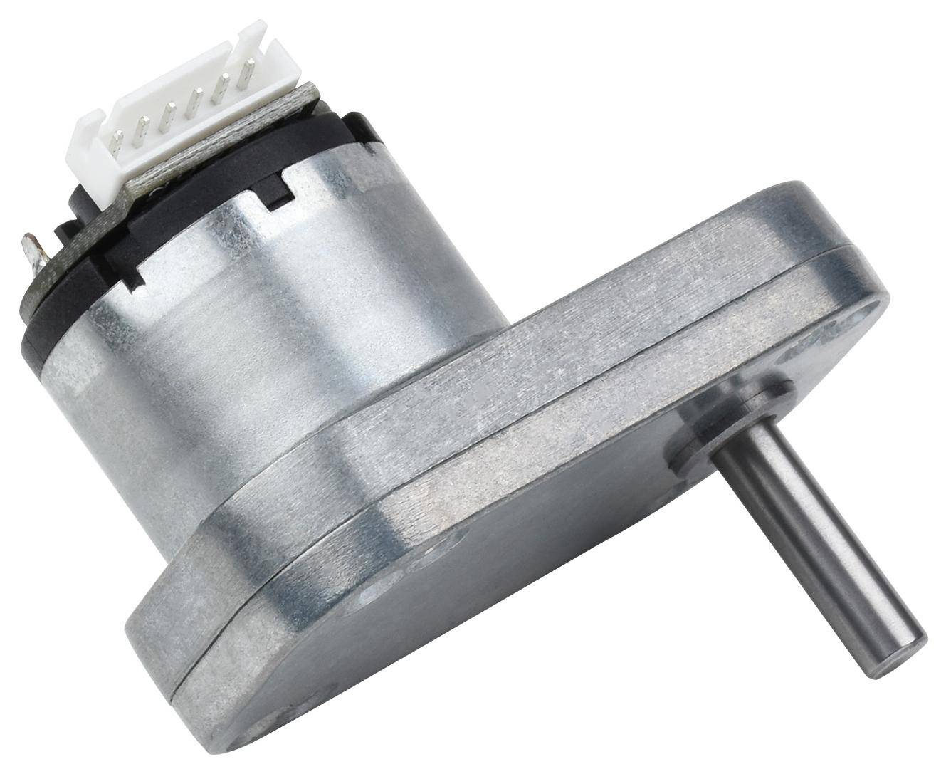 Waveshare L-förmiger Permanentmagnet-DC-Getriebemotor, magnetischer Hall-Encoder, 240 U/min, 12V