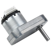 Waveshare L-förmiger Permanentmagnet-DC-Getriebemotor, magnetischer Hall-Encoder, 240 U/min, 12V Waveshare L-förmiger Permanentmagnet-DC-Getriebemotor, magnetischer Hall-Encoder, 240 U/min, 12V