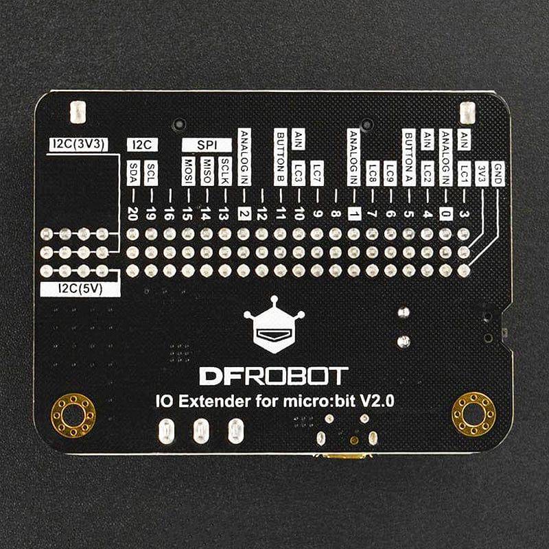 DFRobot IO Extender für micro:bit UNIHIKER, alle Pins Gravity-Standard, I2C-Port, 5V MicroUSB