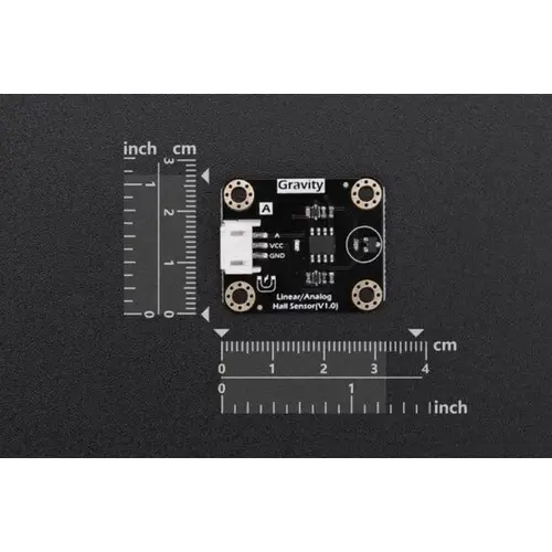 DFRobot Gravity Linear Analog Hall-Sensor, +-1200 GS, bipolare Erkennung, PH2.0-3P, 3.3-5V DFRobot Gravity Linear Analog Hall-Sensor, +-1200 GS, bipolare Erkennung, PH2.0-3P, 3.3-5V