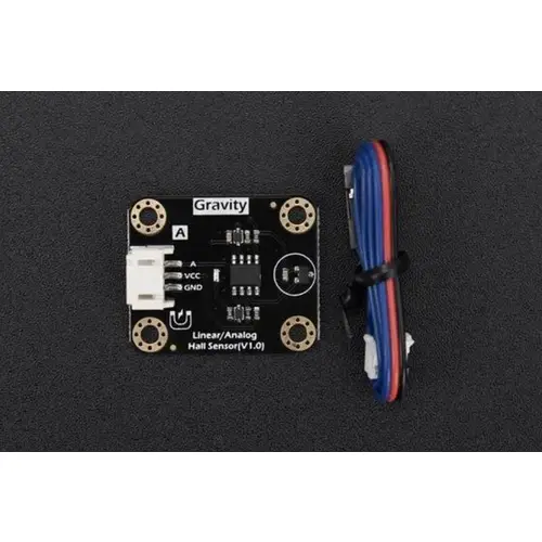 DFRobot Gravity Linear Analog Hall-Sensor, +-1200 GS, bipolare Erkennung, PH2.0-3P, 3.3-5V DFRobot Gravity Linear Analog Hall-Sensor, +-1200 GS, bipolare Erkennung, PH2.0-3P, 3.3-5V