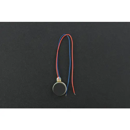 DFRobot Mini Vibration Motor 10x2.7mm, 11000rpm, 3V Nennspannung, 50mA Nennstrom, 1.5-4.2V DFRobot Mini Vibration Motor 10x2.7mm, 11000rpm, 3V Nennspannung, 50mA Nennstrom, 1.5-4.2V