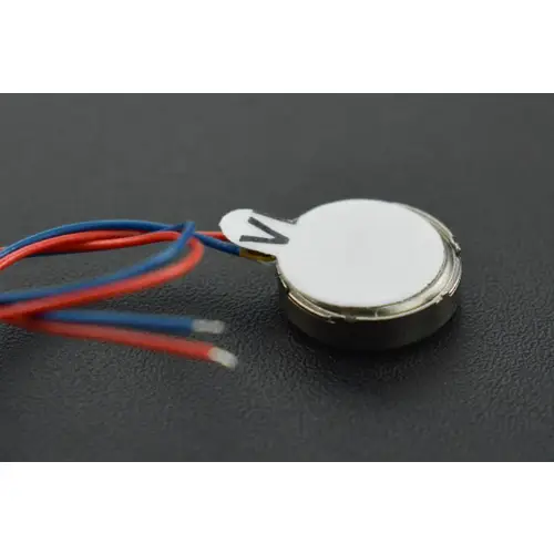 DFRobot Mini Vibration Motor 10x2.7mm, 11000rpm, 3V Nennspannung, 50mA Nennstrom, 1.5-4.2V DFRobot Mini Vibration Motor 10x2.7mm, 11000rpm, 3V Nennspannung, 50mA Nennstrom, 1.5-4.2V