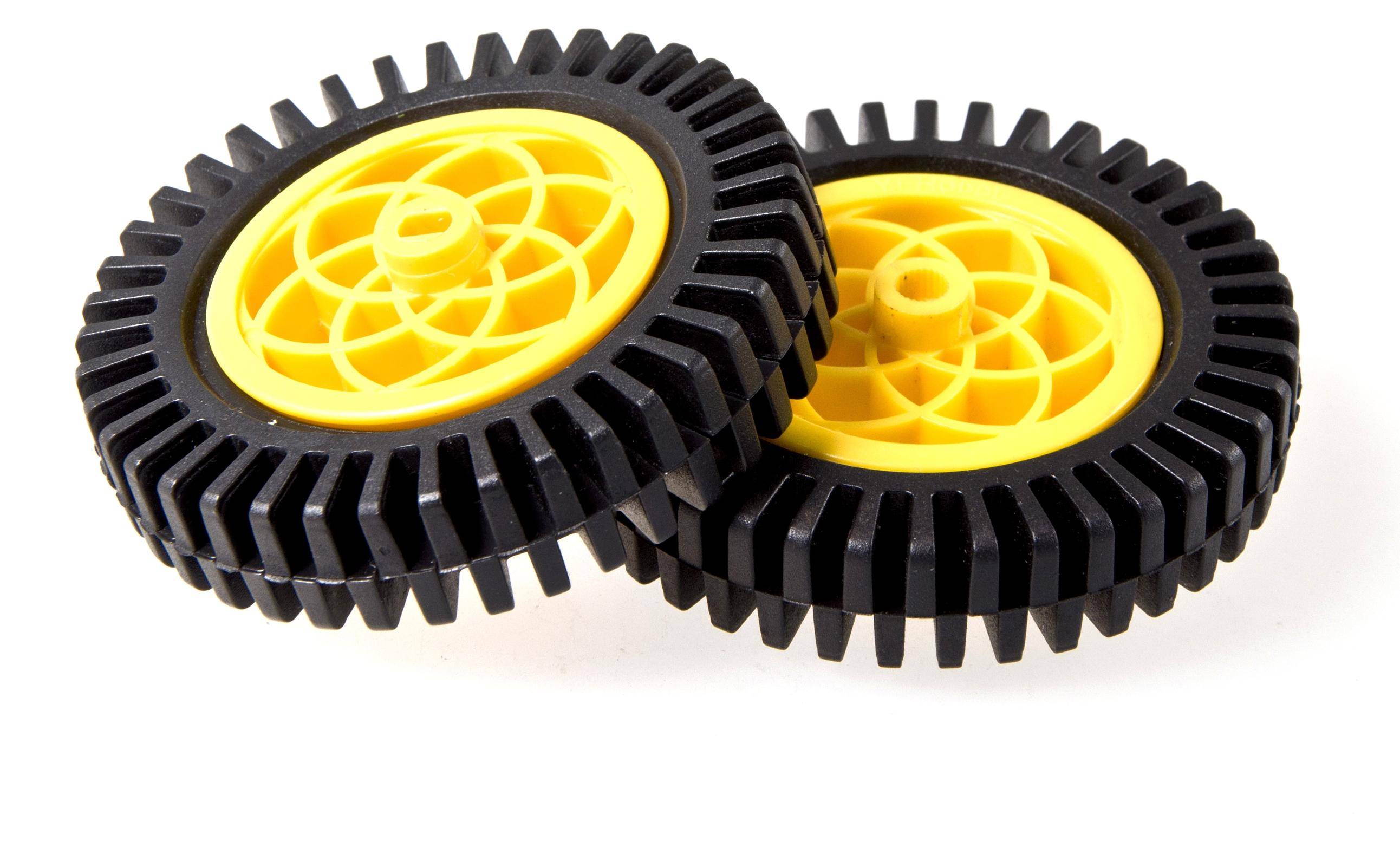 DFRobot Gummirad 80mm Durchmesser, 30mm Breite, 5.8mm Achsenbohrung, für Mikro-Getriebemotoren