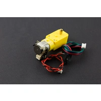 DFRobot TT Motor mit Encoder, 160RPM, 120:1 Übersetzung, 0.8kgcm Drehmoment, 0.17A Leerlaufstrom, 6V DFRobot TT Motor mit Encoder, 160RPM, 120:1 Übersetzung, 0.8kgcm Drehmoment, 0.17A Leerlaufstrom, 6V
