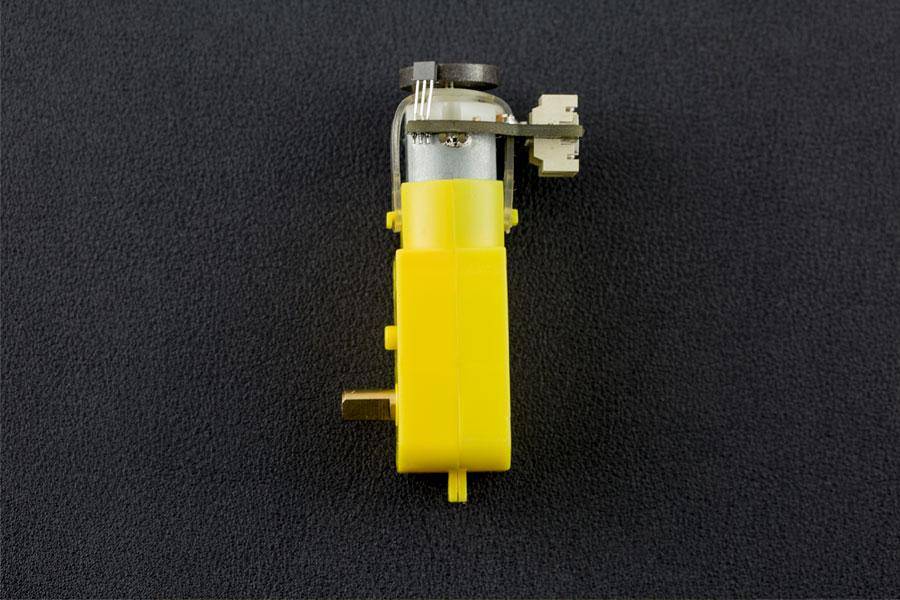 DFRobot TT Motor mit Encoder, 160RPM, 120:1 Übersetzung, 0.8kgcm Drehmoment, 0.17A Leerlaufstrom, 6V