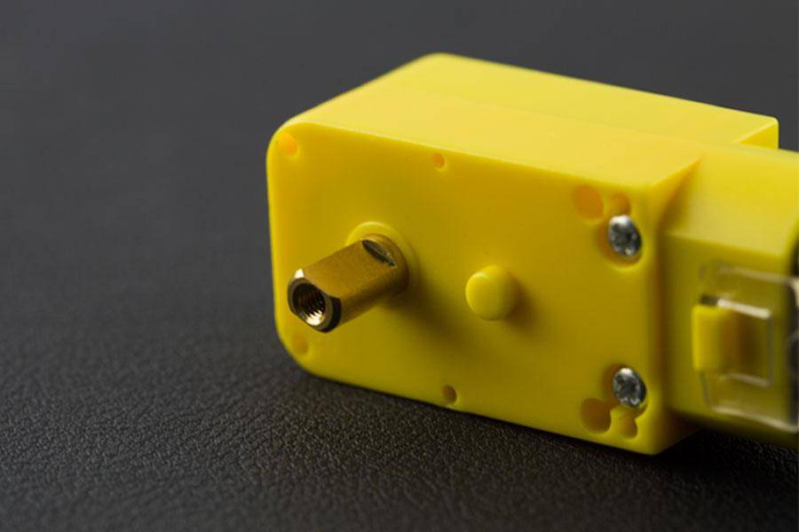 DFRobot TT Motor mit Encoder, 160RPM, 120:1 Übersetzung, 0.8kgcm Drehmoment, 0.17A Leerlaufstrom, 6V