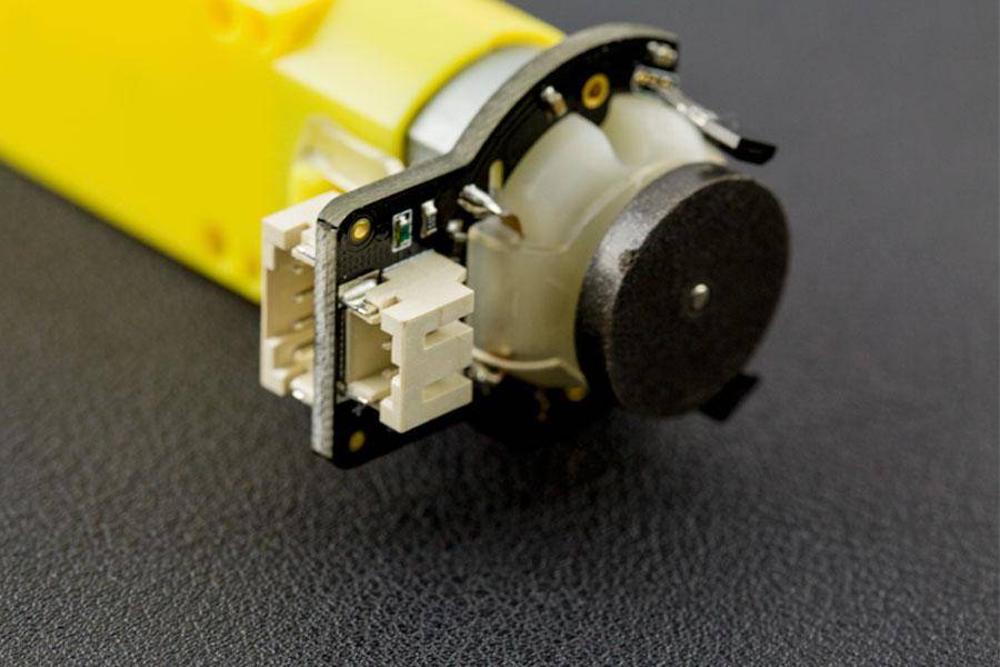 DFRobot TT Motor mit Encoder, 160RPM, 120:1 Übersetzung, 0.8kgcm Drehmoment, 0.17A Leerlaufstrom, 6V