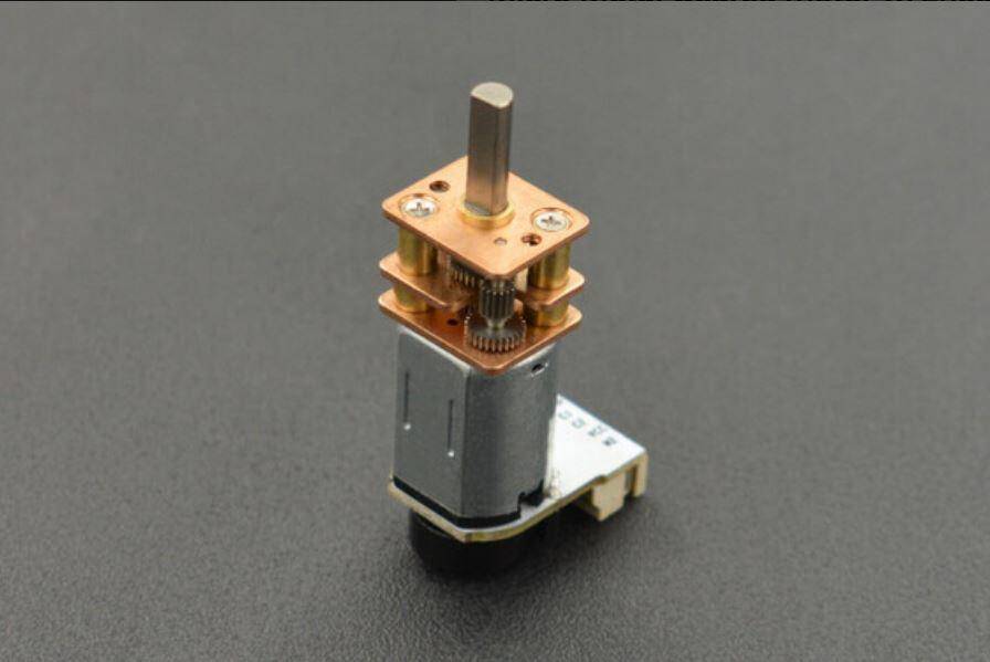 DFRobot Micro Metal Geared Motor mit Encoder, 530RPM, 30:1, 0.2kgcm, 60mA Leerlaufstrom, 6V
