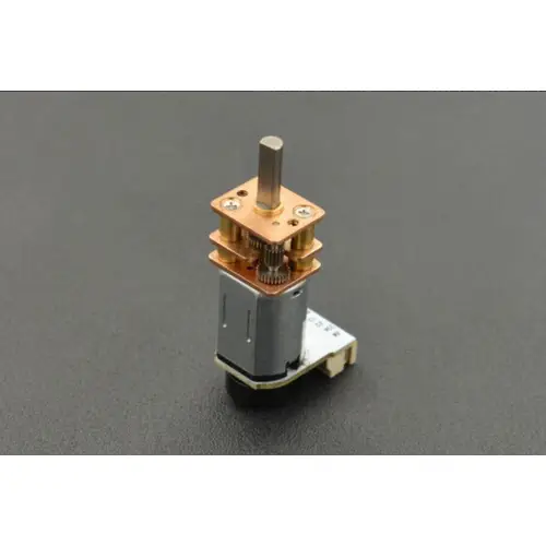 DFRobot Micro Metal Geared Motor mit Encoder, 530RPM, 30:1, 0.2kgcm, 60mA Leerlaufstrom, 6V DFRobot Micro Metal Geared Motor mit Encoder, 530RPM, 30:1, 0.2kgcm, 60mA Leerlaufstrom, 6V