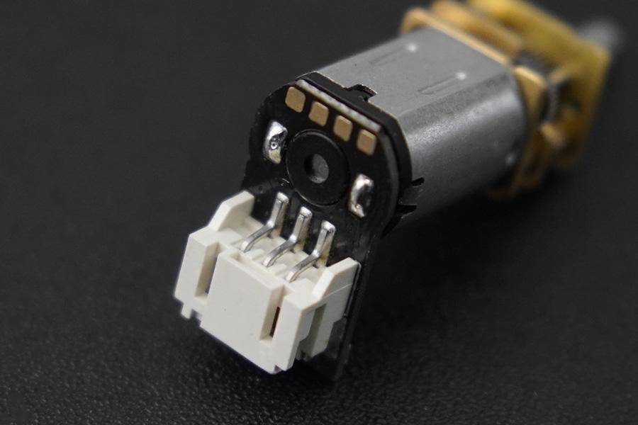 DFRobot Gravity N20 Micro Metal Gear Motor, 133RPM, 150:1, 1.0kgcm, 50mA Leerlauf, PWM, 3-6V