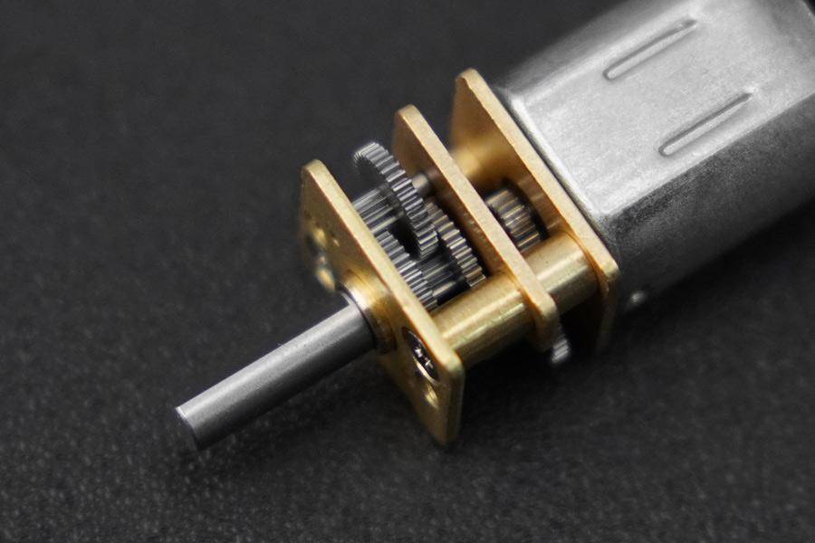 DFRobot Gravity N20 Micro Metal Gear Motor, 133RPM, 150:1, 1.0kgcm, 50mA Leerlauf, PWM, 3-6V