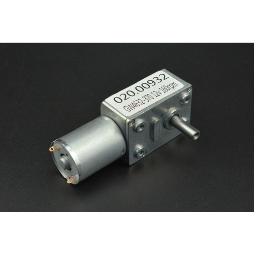 DFRobot Turbo Metal Gear Worm Motor, 160RPM, 1:37.3, 2.2kgcm, 35mA Leerlaufstrom, 12V DFRobot Turbo Metal Gear Worm Motor, 160RPM, 1:37.3, 2.2kgcm, 35mA Leerlaufstrom, 12V
