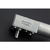 DFRobot Turbo Metal Gear Worm Motor, 160RPM, 1:37.3, 2.2kgcm, 35mA Leerlaufstrom, 12V DFRobot Turbo Metal Gear Worm Motor, 160RPM, 1:37.3, 2.2kgcm, 35mA Leerlaufstrom, 12V