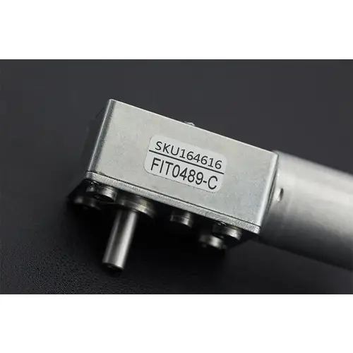 DFRobot Turbo Metal Gear Worm Motor, 160RPM, 1:37.3, 2.2kgcm, 35mA Leerlaufstrom, 12V DFRobot Turbo Metal Gear Worm Motor, 160RPM, 1:37.3, 2.2kgcm, 35mA Leerlaufstrom, 12V